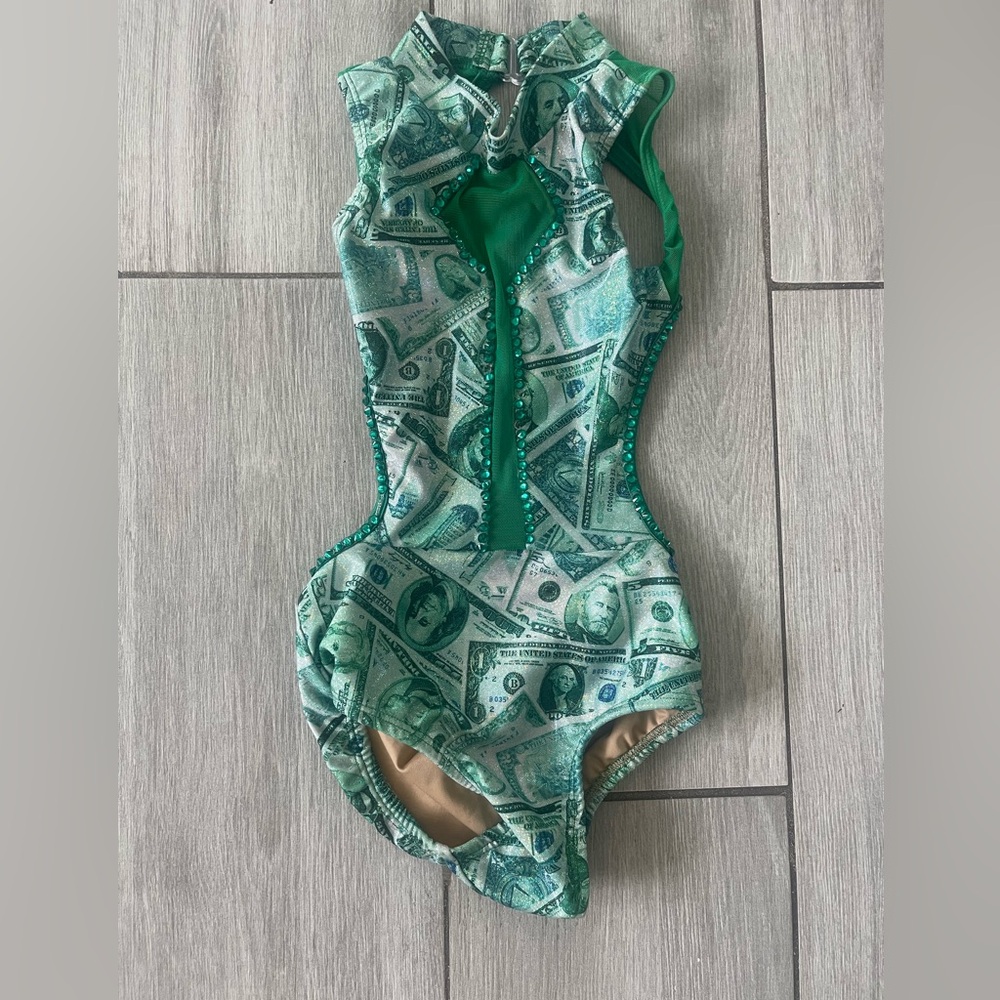 Opra Kids Money Print Dance Costume dancewear